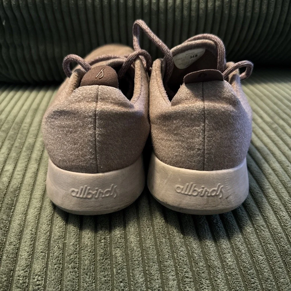 Allbirds Wool Runners Shoes Men's 8 Purple WR M8 Casual Athletic Merino Iilac